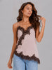 dusty pink lace tank by Lena