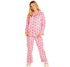 Monkey print pjs pink by 2 Chic