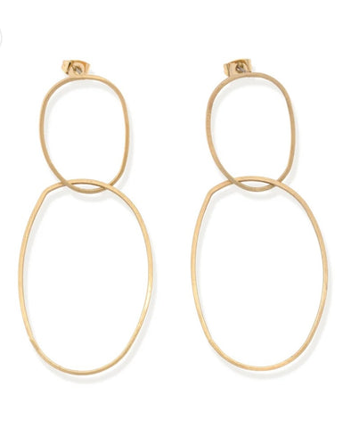 Harriet earrings by Leslie Curtis