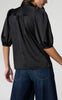 Elbow length puff sleeve woven top by Liverpool