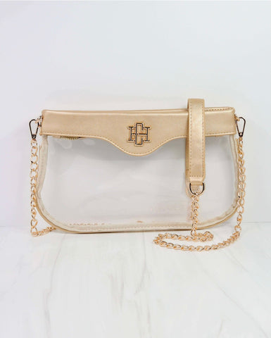 Maci clear crossbody bag by Caroline Hill