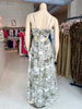Santorini olive sketch maxi dress by Meet me in Santorini