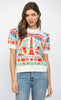 Palm tree sweater multi by Fate