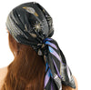 Comet mini scarf black by 2 chic