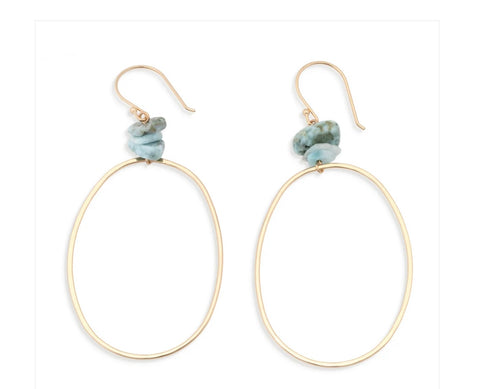 Skyler earrings by Leslie Curtis