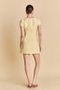 Tweed a line mini dress butter yellow by Endless Rose
