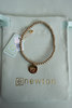 ecollegiate classic gold 3mm bracelet - south carolina disc standard size by enewton