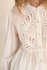 Tiered white blouse by Molly Bracken
