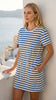 Sapphire waves dress by Meet Me in Santorini