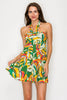 Calypso mostera halter short dress by Meet me in Santorini