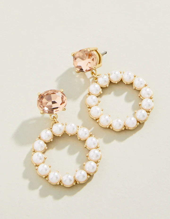 Baroness earrings pearl by Spartina