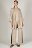 Scuba modal oversized cardigan taupe by before you