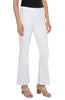 Lucy bootcut jeans in bright white by Liverpool