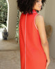 Air pique sleeveless polo dress poppy by Spanx