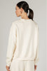 Butter modal v-neck pullover top ivory by P. Cill