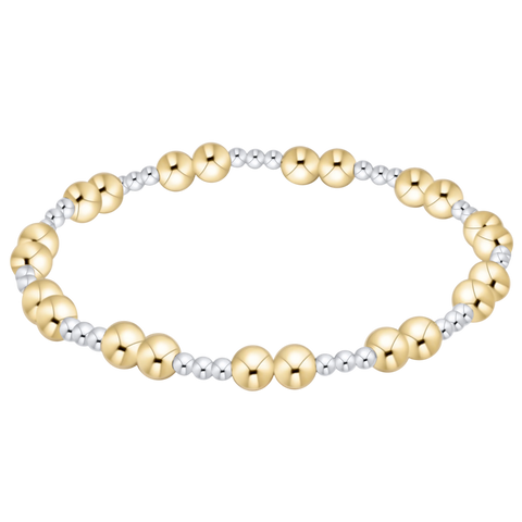 Together mixed metal 5mm bracelet by Enewton