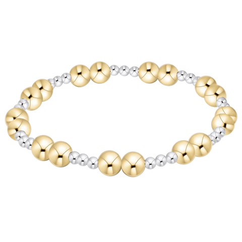 Together mixed metal 6mm bracelet by Enewton