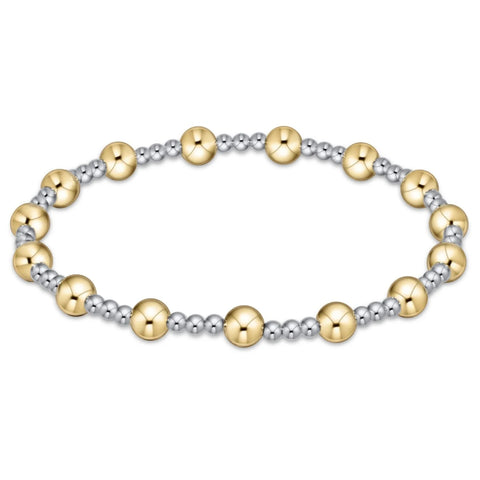 Sincerity mixed metal 5mm bracelet by Enewton