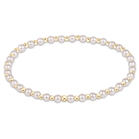 Grateful pearl 3mm bracelet by Enewton