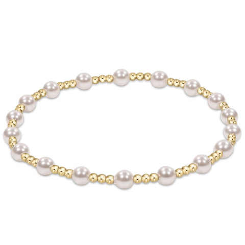Sincerity pearl 4mm bracelet by Enewton