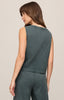 Sloane v neck top emerald cove by Z Supply