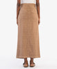 Freida Front Split Skirt in Wood by Kut from the Kloth