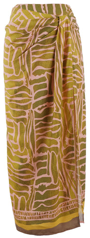 Lara faux wrap skirt by Lucy Paris
