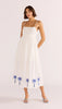 Isadora embroidered midi dress by Mink Pink