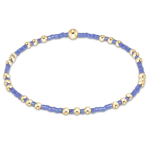 Hope joy bracelet bright blue by Enewton