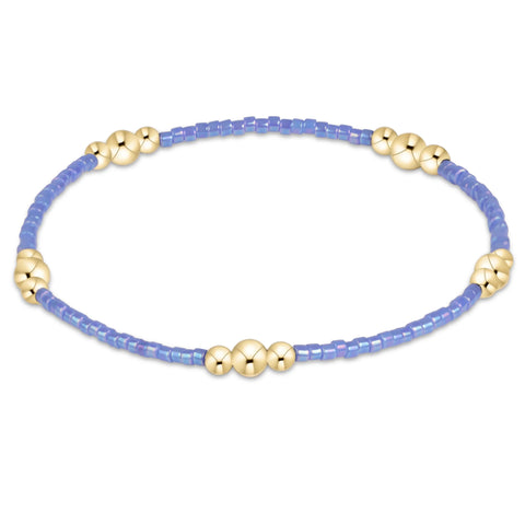 Hope purpose gold bracelet bright blue by Enewton
