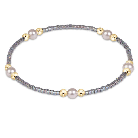 Hope purpose pearl bracelet morning mist by Enewton