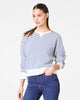 Air Essentials crewneck striped by Spanx