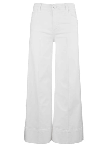 Meg high rise front pin tuck optic white by Kut from the Kloth