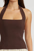 Sevilla mixed media dress by Lucy Paris