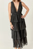 Tiered Polka Dot Maxi Dress by Endless Rose