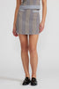 Minnie knit skirt blue multi by Lucy Paris