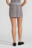 Minnie knit skirt blue multi by Lucy Paris