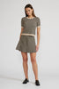 Warren knit top black tan by Lucy Paris