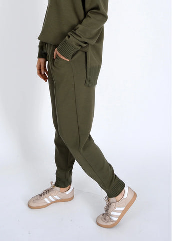 Joselle olive drawstring joggers by RD Style