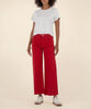 Meg high rise wide leg ruby red by Kut from the Kloth