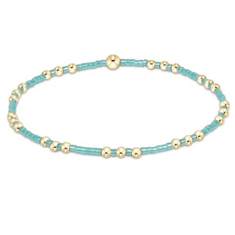 Hope joy bracelet sea glass by Enewton
