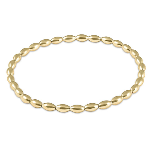 Harmony small gold bead bracelet by Enewton