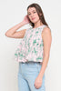 Garden Reverie Pleat Top by Meet Me in Santorini