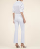 Kelsey high rise ankle flare white by Kut from the Kloth