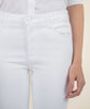 Kelsey high rise ankle flare white by Kut from the Kloth