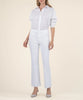 Kelsey high rise ankle flare white by Kut from the Kloth