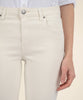 Stella high rise flare with raw hem ecru by Kut from the Kloth