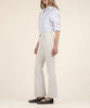 Stella high rise flare with raw hem ecru by Kut from the Kloth