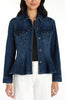 Fit and flare trucker jacket delacey by Liverpool