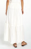 Tiered woven pull on maxi skirt by Liverpool